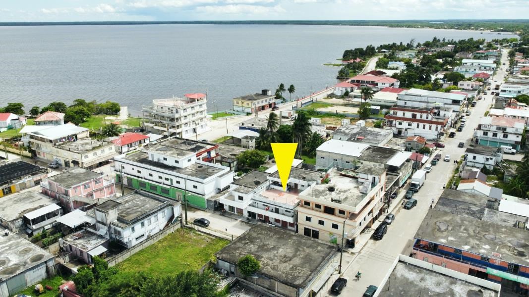 RE/MAX real estate, Belize, America, 3 Story Commercial Building with Seaview in Corozal Town
